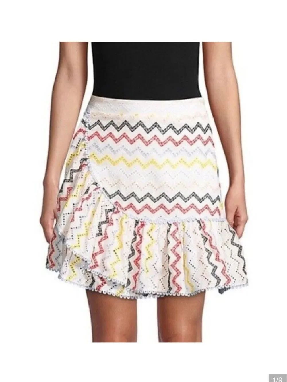 NWT Allison New York Striped Multicolored Skirt